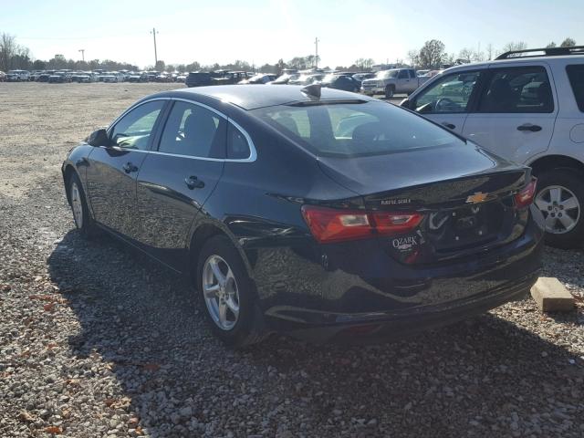 1G1ZB5ST1HF251911 - 2017 CHEVROLET MALIBU LS 蓝色 照片 3