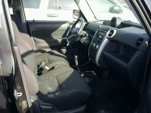 JTLKT334750189631 - 2005 TOYOTA SCION XB Қара фото 5