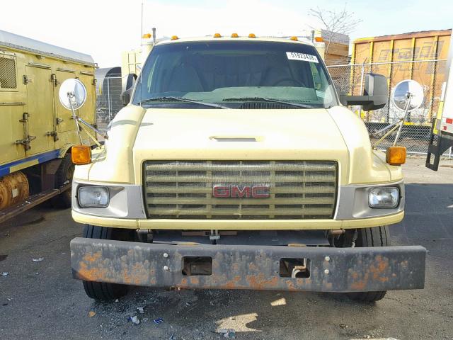 1GDJ5C1G66F904942 - 2006 GMC C5500 C5C0 YELLOW photo 9