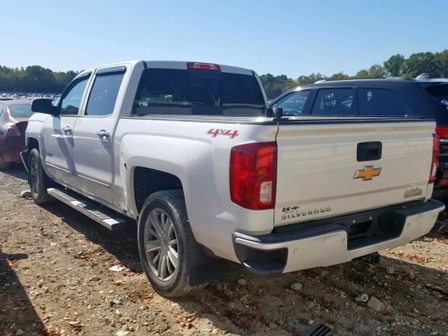 3GCUKTEC7GG225747 - 2016 CHEVROLET SILVERADO WHITE photo 3