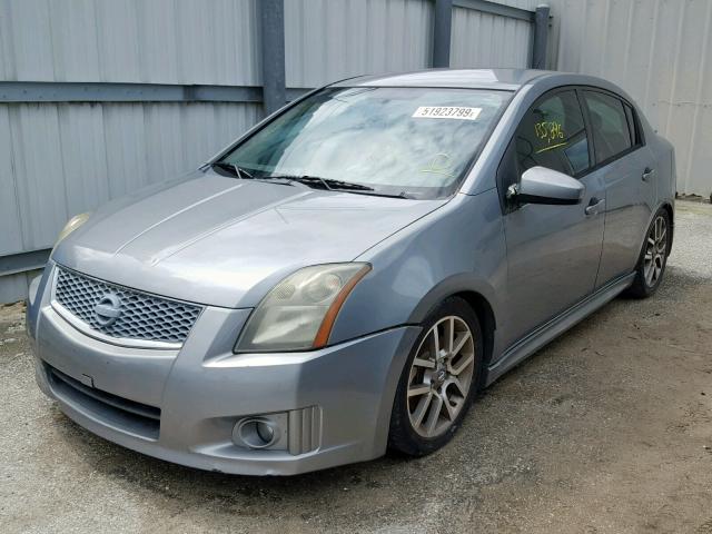 3N1CB61E67L680149 - 2007 NISSAN SENTRA SE- GRAY photo 2