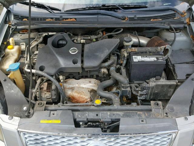 3N1CB61E67L680149 - 2007 NISSAN SENTRA SE- GRAY photo 7