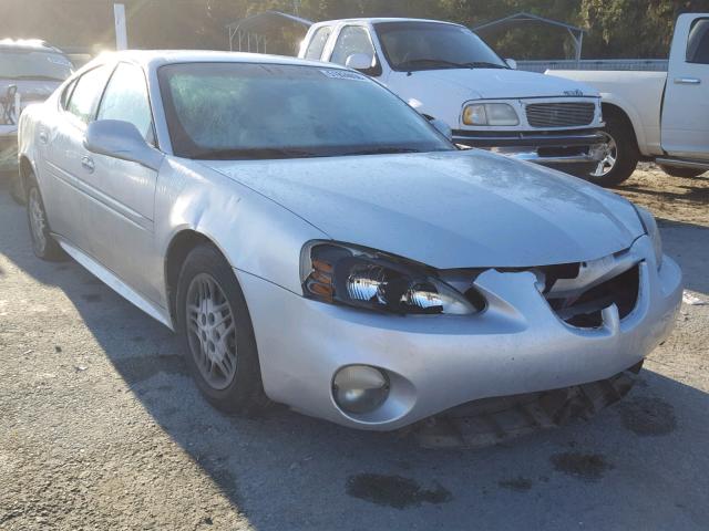 2G2WP522X41345343 - 2004 PONTIAC GRAND PRIX SILVER photo 1