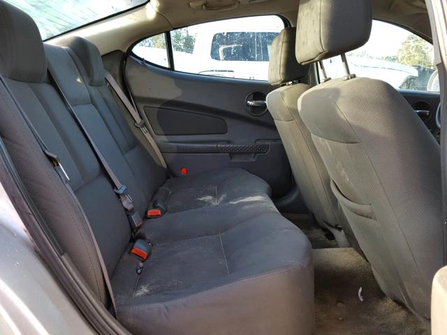 2G2WP522X41345343 - 2004 PONTIAC GRAND PRIX SILVER photo 6