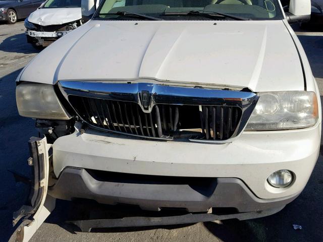 5LMEU68H64ZJ49661 - 2004 LINCOLN AVIATOR WHITE photo 9