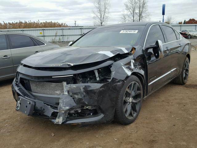 1G1145S33HU145205 - 2017 CHEVROLET IMPALA PRE 黑色 照片 2