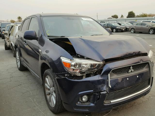 JA4AR4AU3BZ003339 - 2011 MITSUBISHI OUTLANDER BLUE photo 1