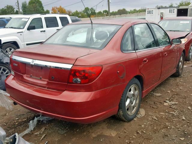 1G8JU54F83Y523514 - 2003 SATURN L200 RED photo 4