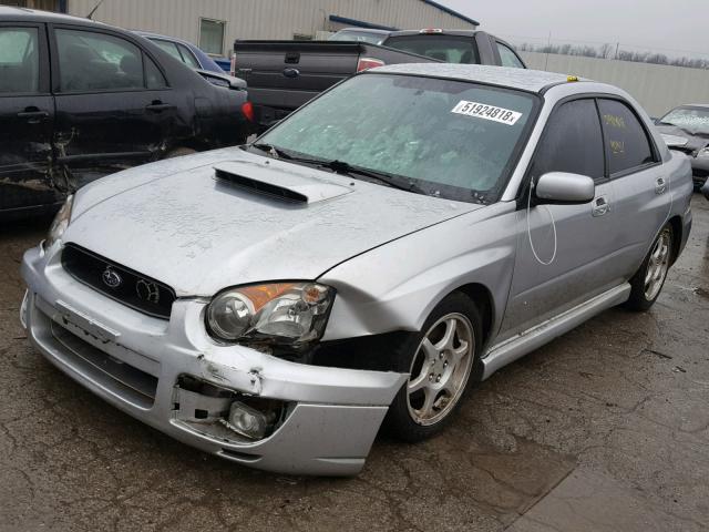 JF1GD29614G512746 - 2004 SUBARU IMPREZA WR SILVER photo 2