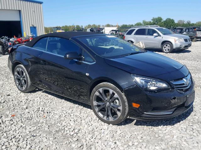 W04WH3N53JG050869 - 2018 BUICK CASCADA PR BLACK photo 1