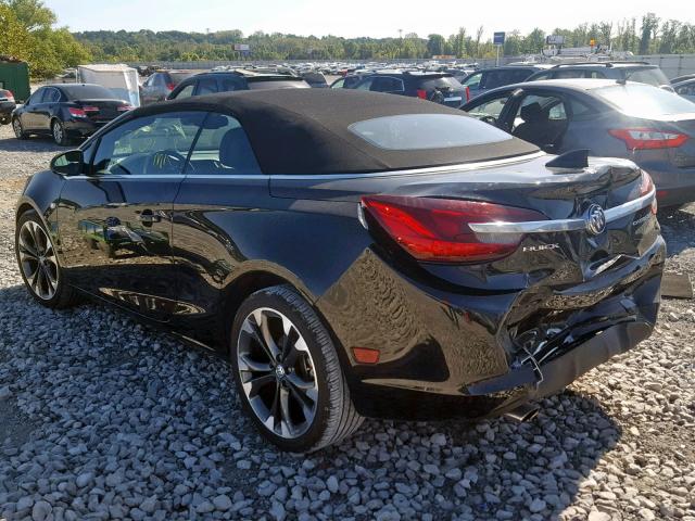 W04WH3N53JG050869 - 2018 BUICK CASCADA PR BLACK photo 3