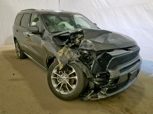 1C4RDJDG4KC722033 - 2019 DODGE DURANGO GT CHARCOAL photo 1