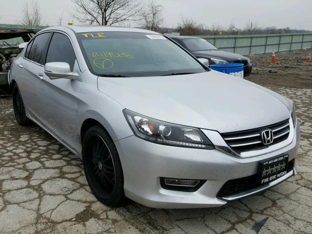 1HGCR2F78DA195138 - 2013 HONDA ACCORD EX GRAY photo 1