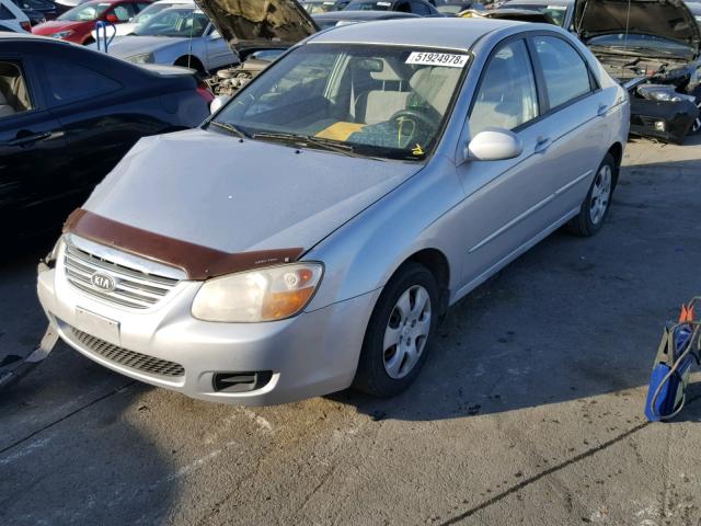 KNAFE121875457480 - 2007 KIA SPECTRA EX SILVER photo 2