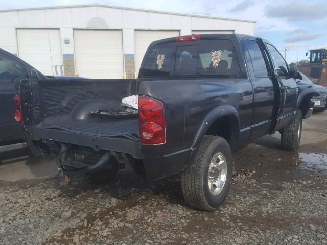 3D7KS28A88G109041 - 2008 DODGE RAM 2500 S 黑色 照片 4