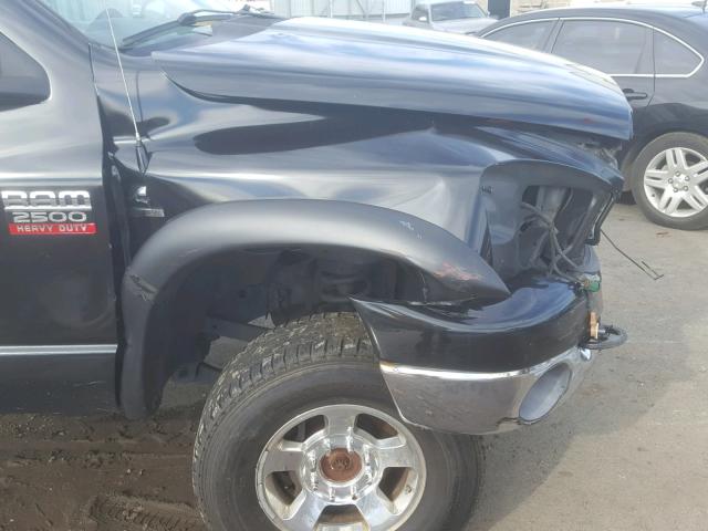 3D7KS28A88G109041 - 2008 DODGE RAM 2500 S 黑色 照片 9