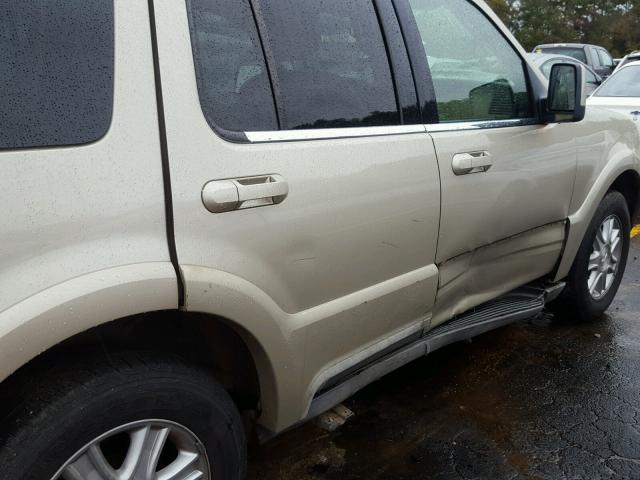 5LMEU68H05ZJ16737 - 2005 LINCOLN AVIATOR 棕色 照片 9