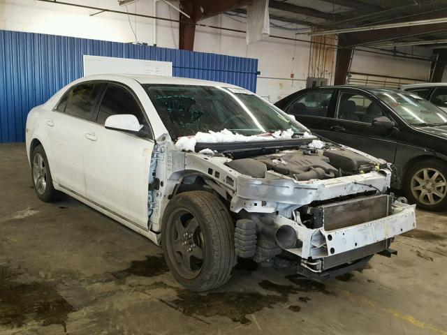 1G1ZC5E04AF173788 - 2010 CHEVROLET MALIBU 1LT WHITE photo 1