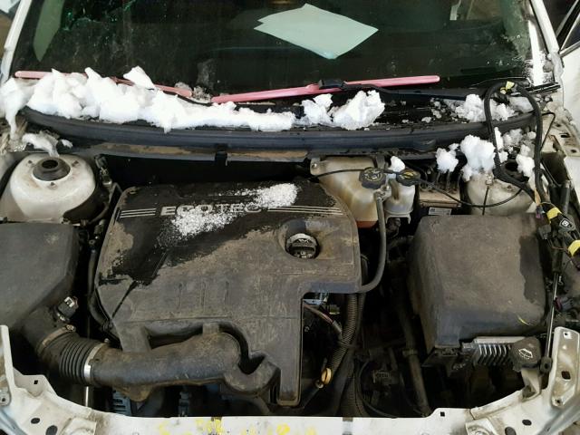 1G1ZC5E04AF173788 - 2010 CHEVROLET MALIBU 1LT WHITE photo 7