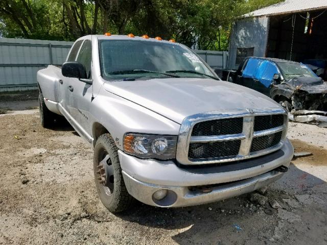 3D7MA48C13G761128 - 2003 DODGE RAM 3500 S SILVER photo 1