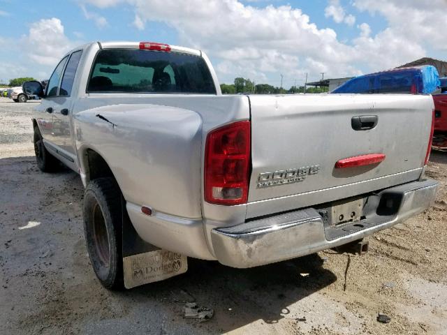 3D7MA48C13G761128 - 2003 DODGE RAM 3500 S SILVER photo 3