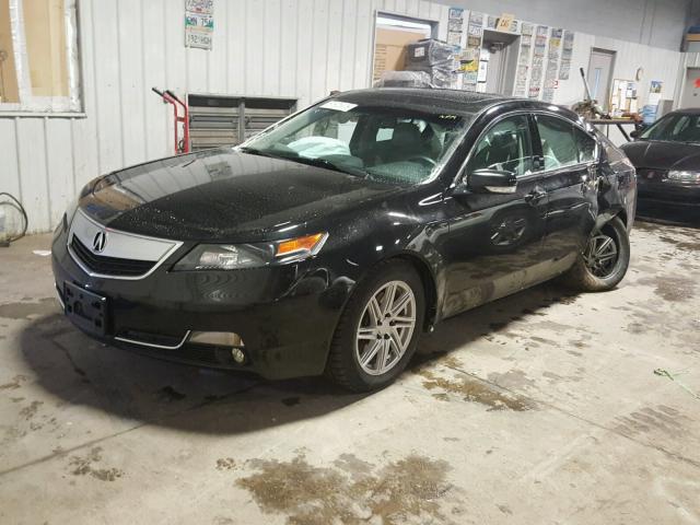 19UUA8F32EA002530 - 2014 ACURA TL SE BLACK photo 2