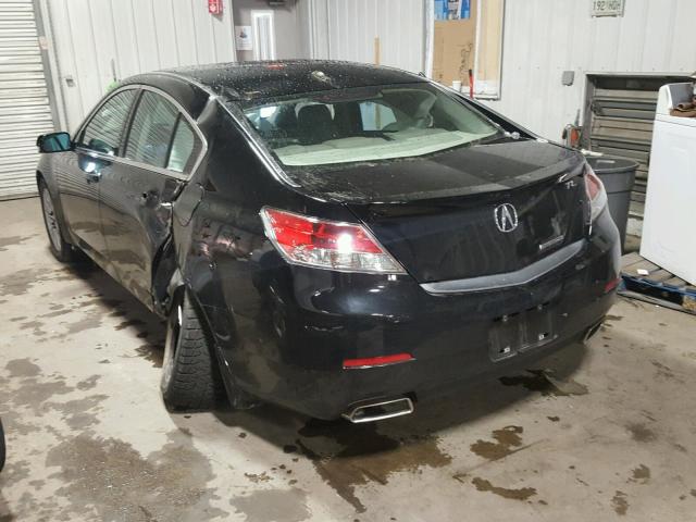 19UUA8F32EA002530 - 2014 ACURA TL SE BLACK photo 3