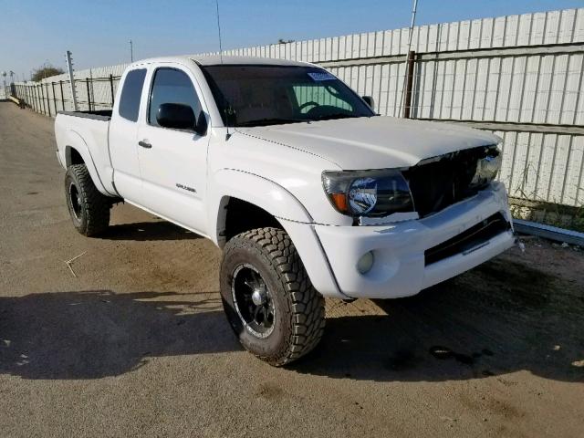 5TETU62N46Z247687 - 2006 TOYOTA TACOMA PRE WHITE photo 1