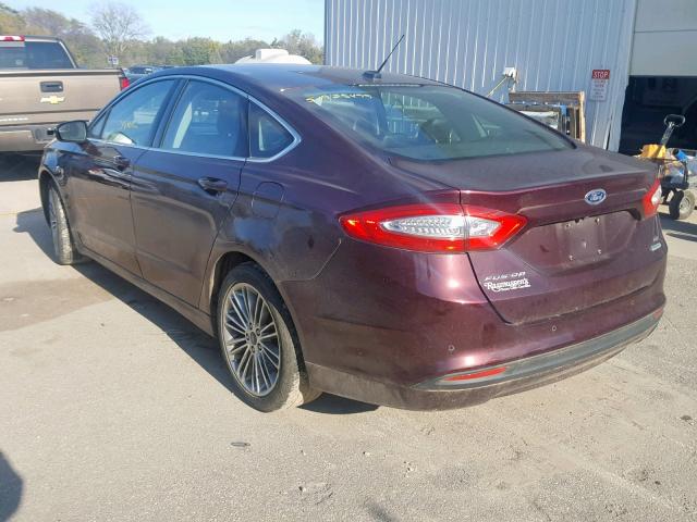 3FA6P0HR7DR157089 - 2013 FORD FUSION SE  photo 3