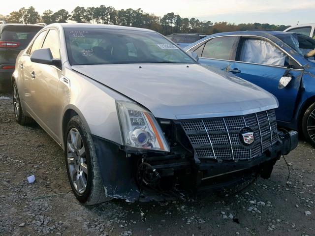 1G6DR57V380198674 - 2008 CADILLAC CTS HI FEA SILVER photo 1