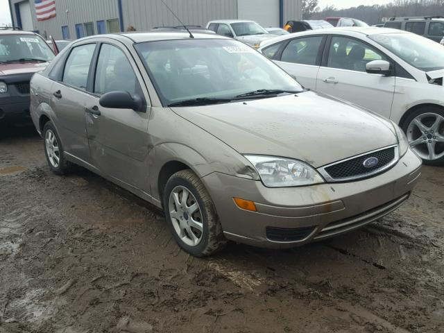 1FAFP34N25W169539 - 2005 FORD FOCUS ZX4 BROWN photo 1