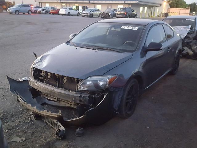 JTKDE177460106948 - 2006 TOYOTA SCION TC 灰色 照片 2