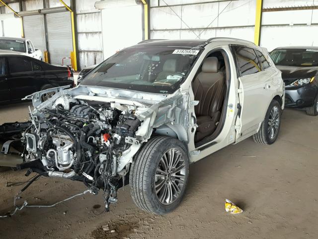 2LMPJ6LR0GBL55901 - 2016 LINCOLN MKX RESERV TAN photo 2