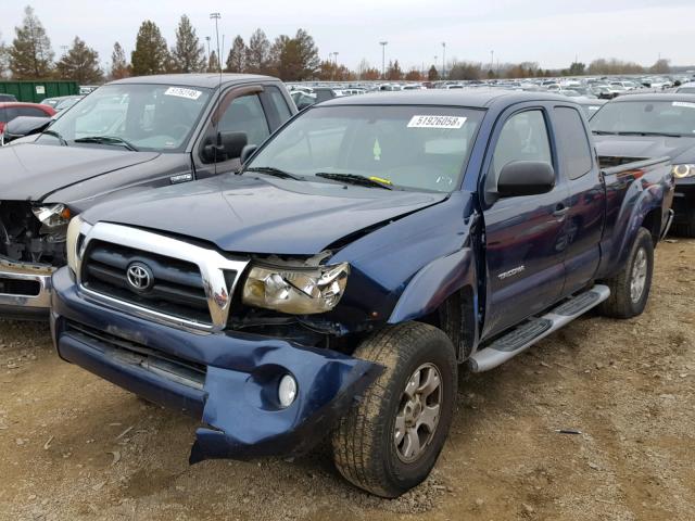 5TETU62N07Z377449 - 2007 TOYOTA TACOMA PRE BLUE photo 2