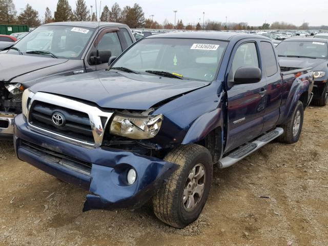 5TETU62N07Z377449 - 2007 TOYOTA TACOMA PRE BLUE photo 9