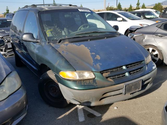 2B4GP25R2VR171484 - 1997 DODGE CARAVAN GREEN photo 1