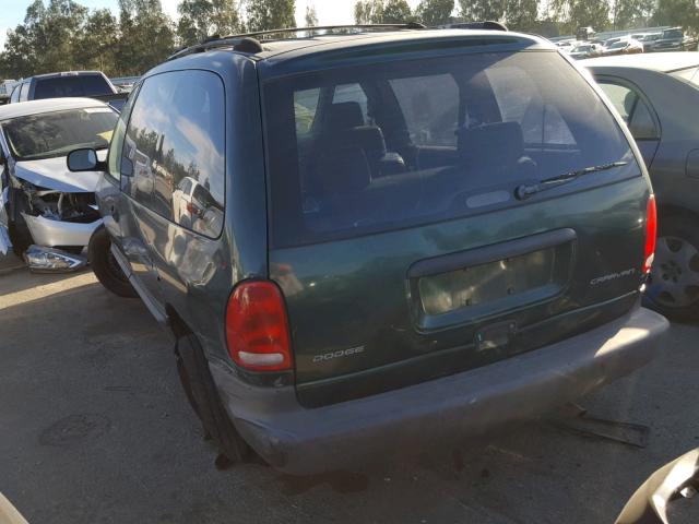 2B4GP25R2VR171484 - 1997 DODGE CARAVAN GREEN photo 3