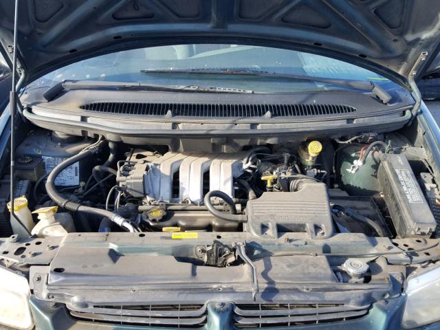 2B4GP25R2VR171484 - 1997 DODGE CARAVAN GREEN photo 7