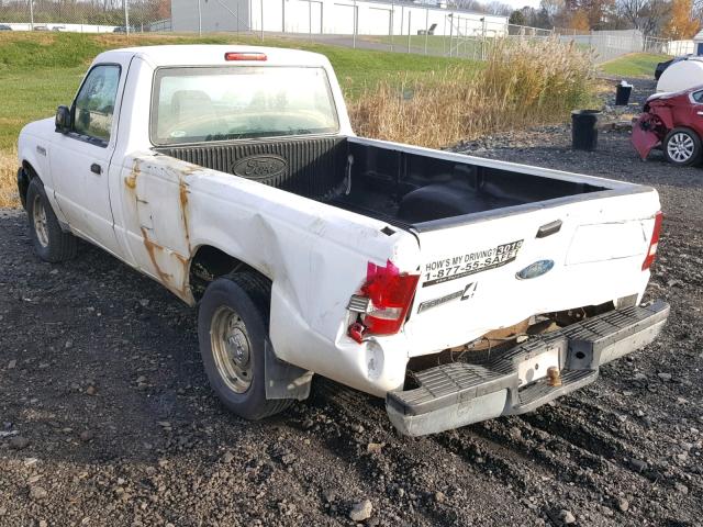 1FTYR10DX6PA04557 - 2006 FORD RANGER WHITE photo 3