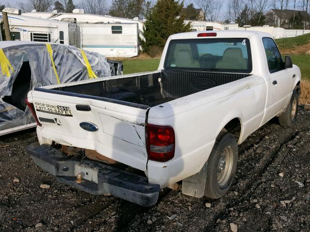 1FTYR10DX6PA04557 - 2006 FORD RANGER WHITE photo 4