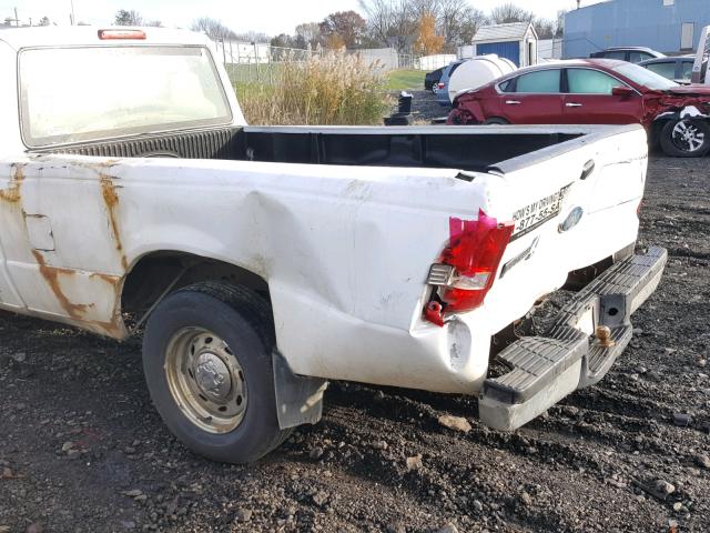 1FTYR10DX6PA04557 - 2006 FORD RANGER WHITE photo 9