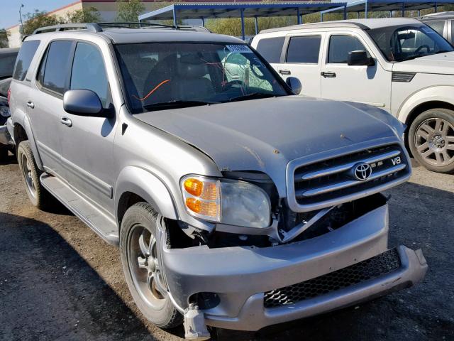 5TDBT48A63S173365 - 2003 TOYOTA SEQUOIA LI SILVER photo 1