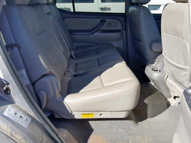 5TDBT48A63S173365 - 2003 TOYOTA SEQUOIA LI SILVER photo 6