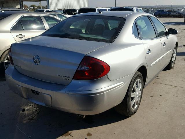 2G4WF582171160457 - 2007 BUICK ALLURE CX SILVER photo 4