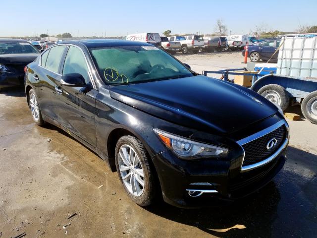 JN1CV7AP1GM201737 - 2016 INFINITI Q50 BASE BLACK photo 1