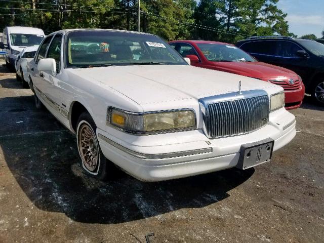 1LNLM81W3VY661772 - 1997 LINCOLN TOWN CAR WHITE photo 1