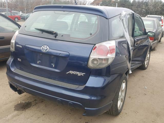 2T1KR32E95C383992 - 2005 TOYOTA COROLLA MA BLUE photo 4