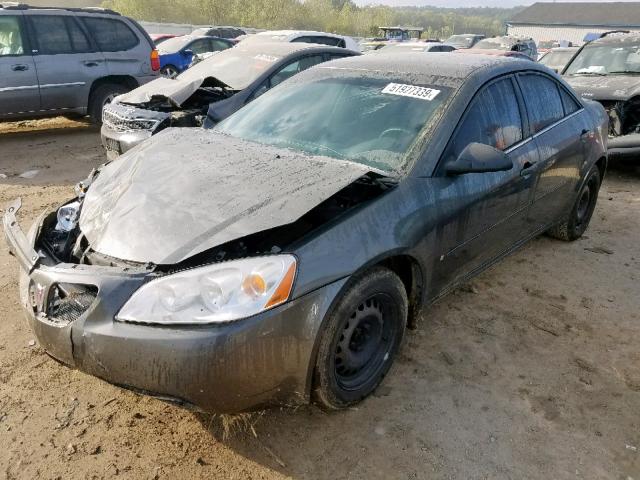 1G2ZF55B264204334 - 2006 PONTIAC G6 SE CHARCOAL photo 2