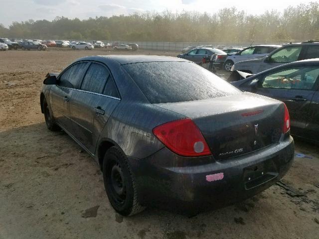 1G2ZF55B264204334 - 2006 PONTIAC G6 SE CHARCOAL photo 3