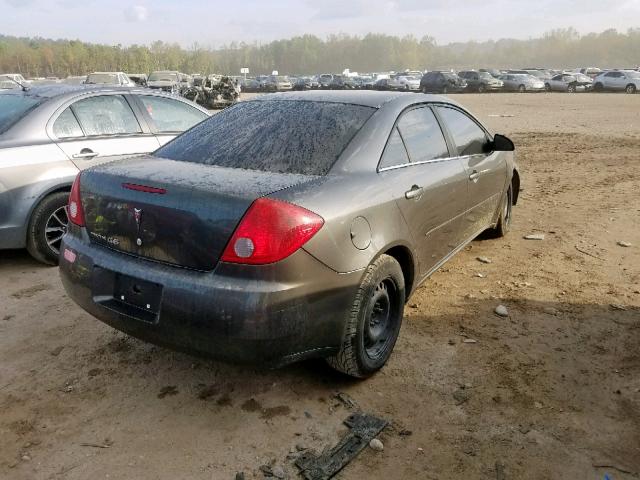 1G2ZF55B264204334 - 2006 PONTIAC G6 SE CHARCOAL photo 4